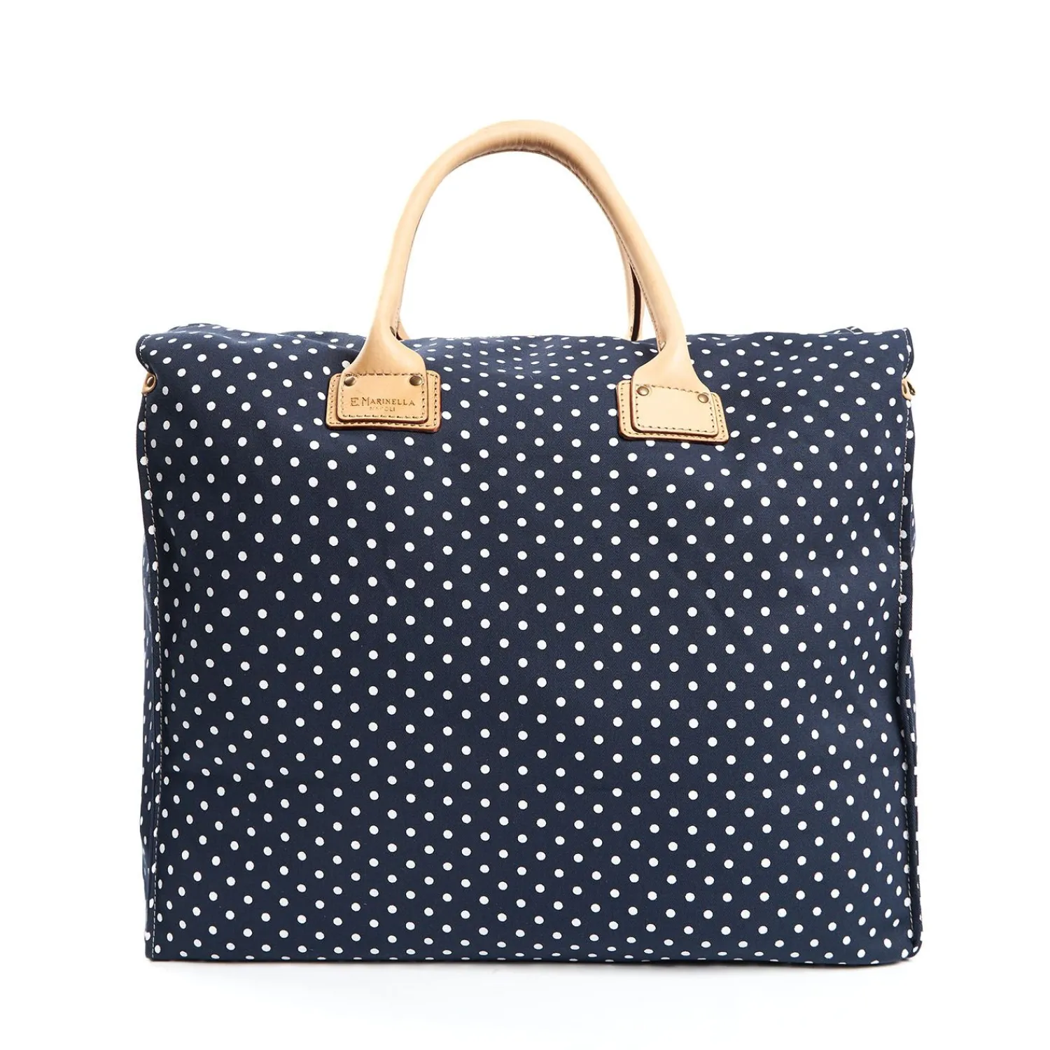 Dark Blue Decostructed Weekend Bag>E.Marinella Outlet
