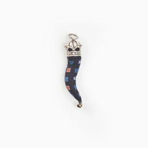Dark Blue Good-Luck Charm>E.Marinella Discount