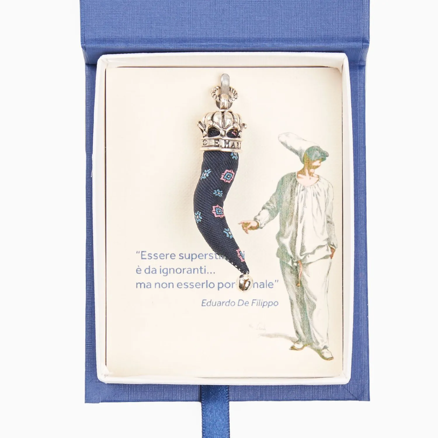 Dark Blue Good-Luck Charm>E.Marinella Online