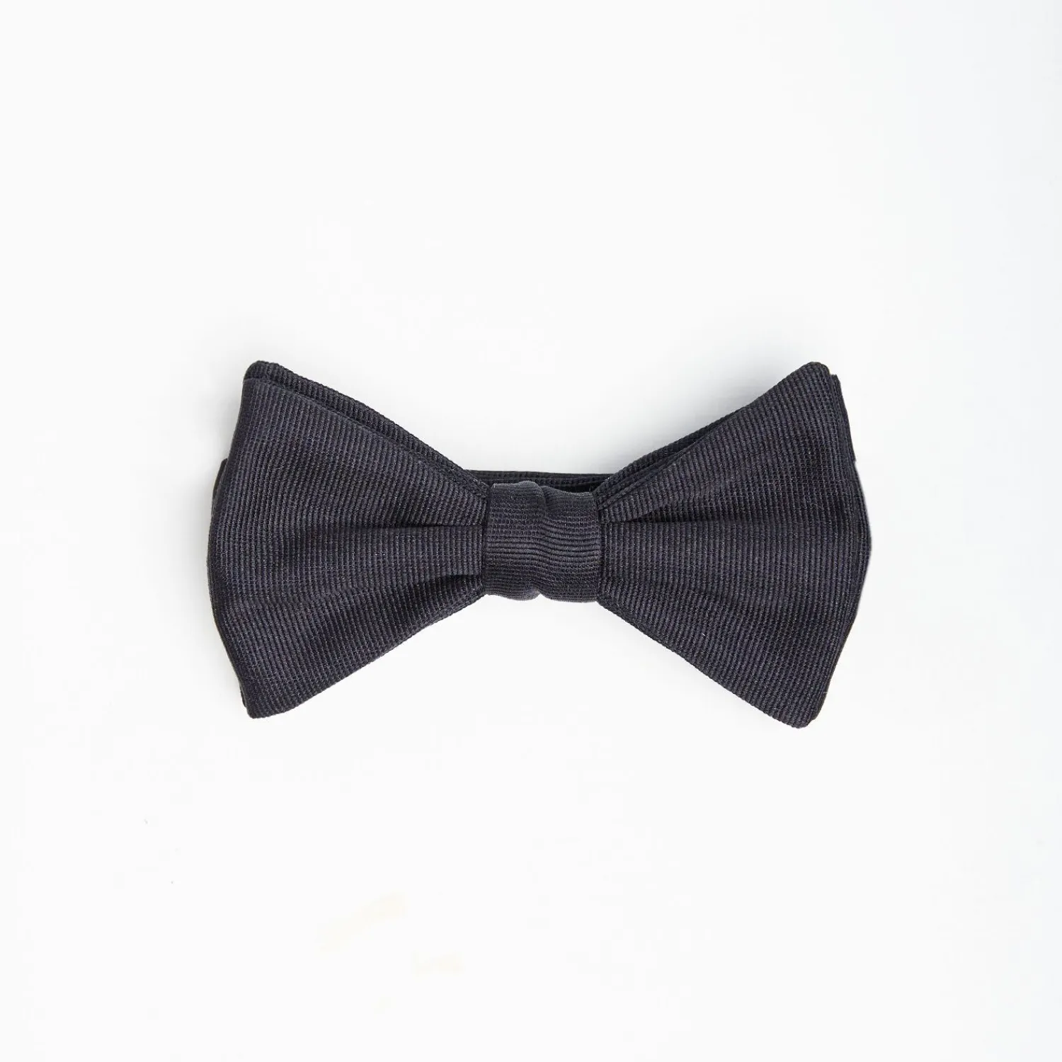 Dark Blue Pre-Knotted Silk Bowtie Solid Color>E.Marinella Online