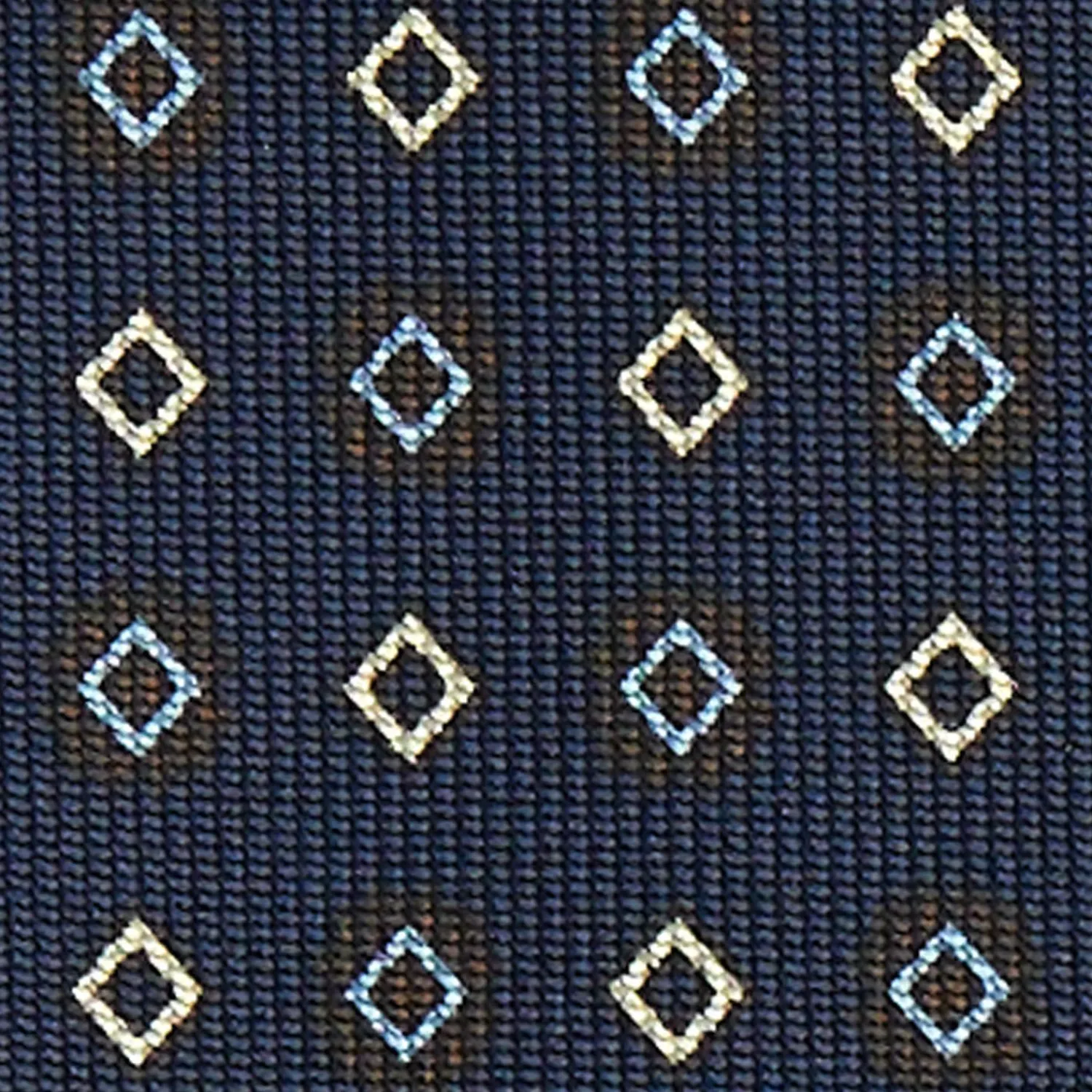 Dark Blue Sartorial Classic Silk Tie Small Geometric Pattern>E.Marinella Cheap