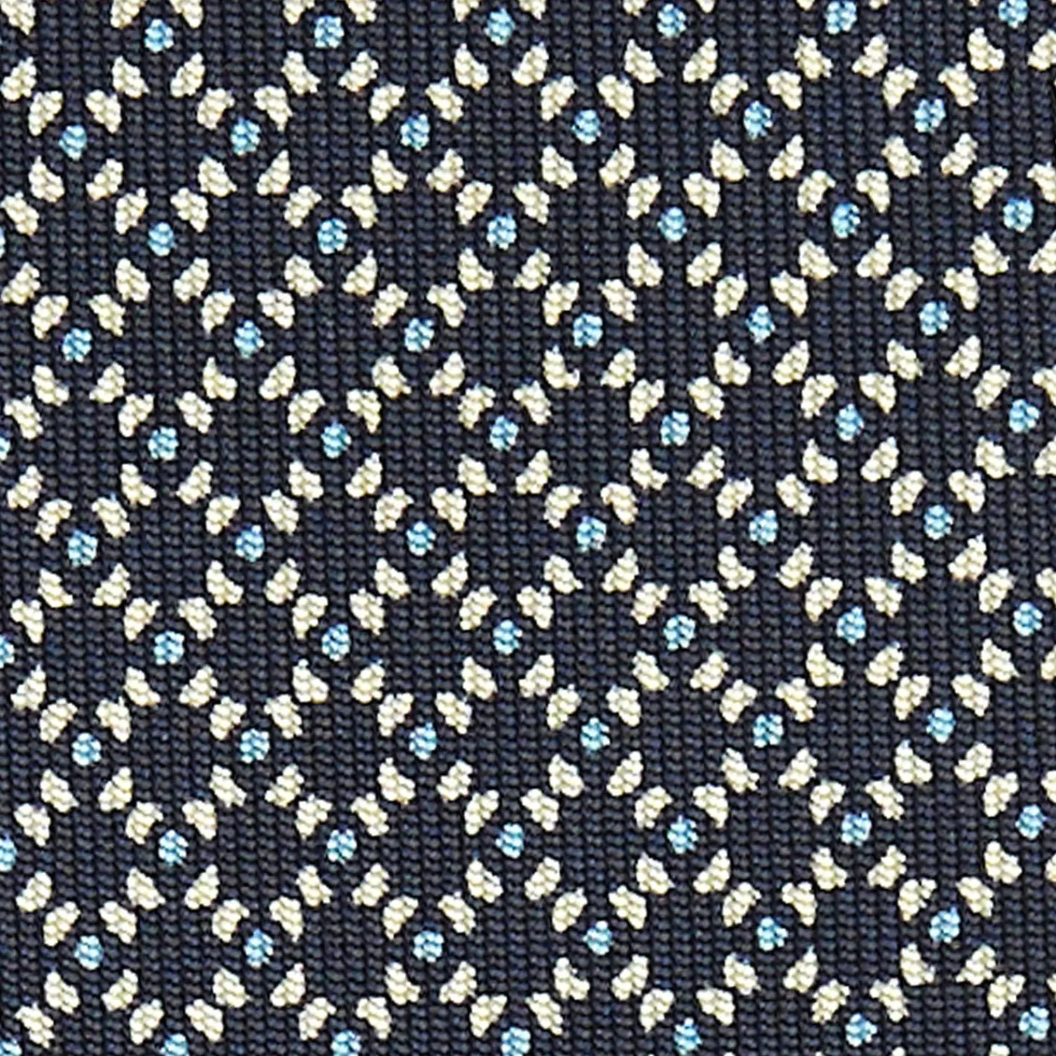 Dark Blue Sartorial Classic Silk Tie Small Geometric Pattern>E.Marinella Best