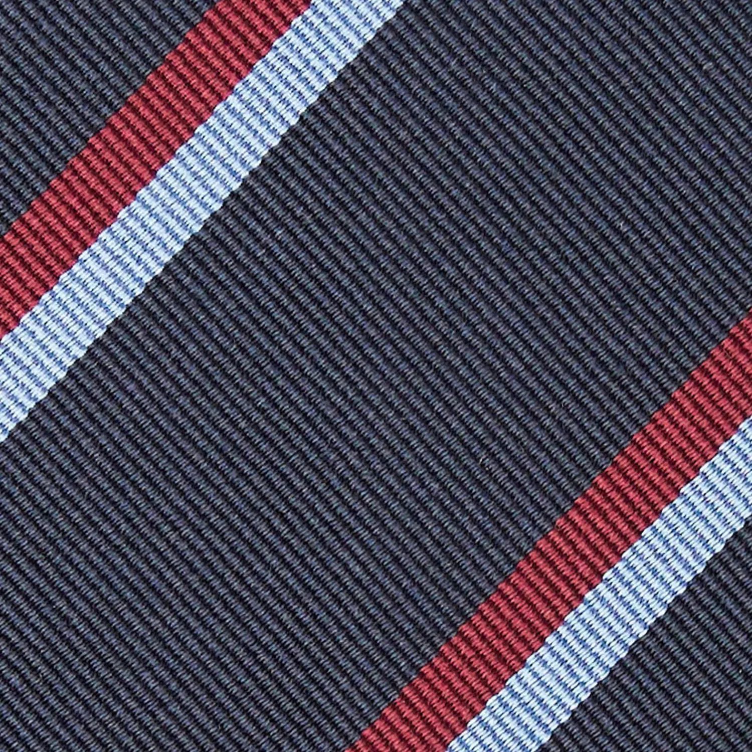 Dark Blue Sartorial Striped Silk Tie>E.Marinella Outlet