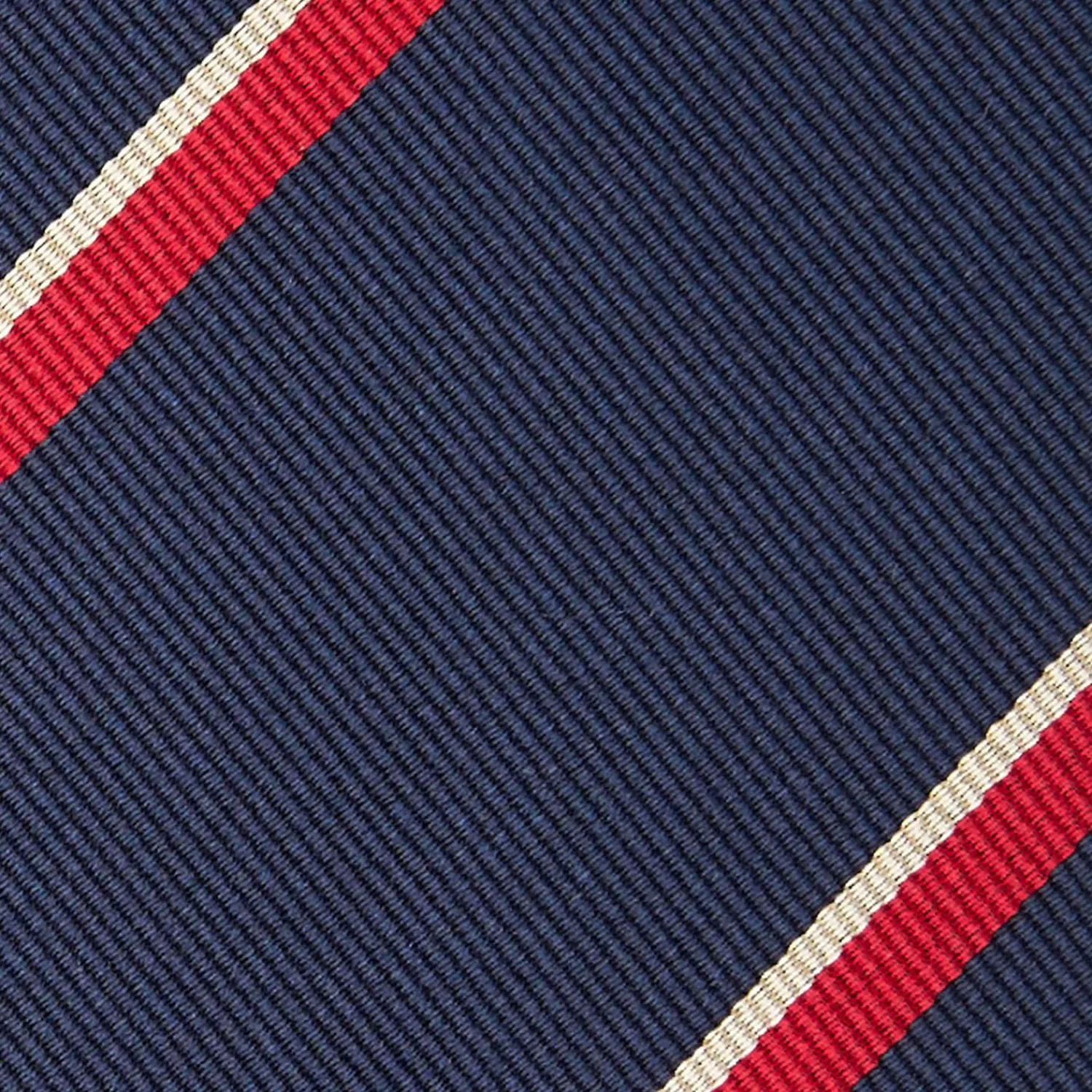 Dark Blue Sartorial Striped Silk Tie>E.Marinella Cheap