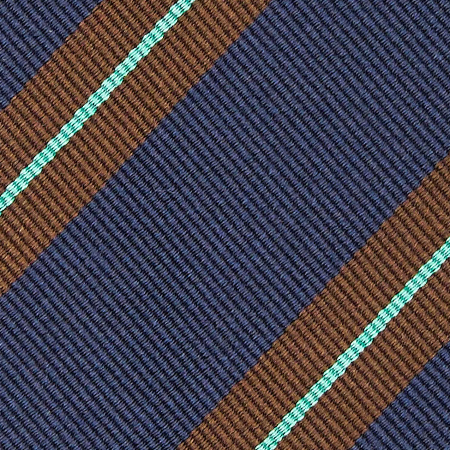 Dark Blue Sartorial Striped Silk Tie>E.Marinella Online