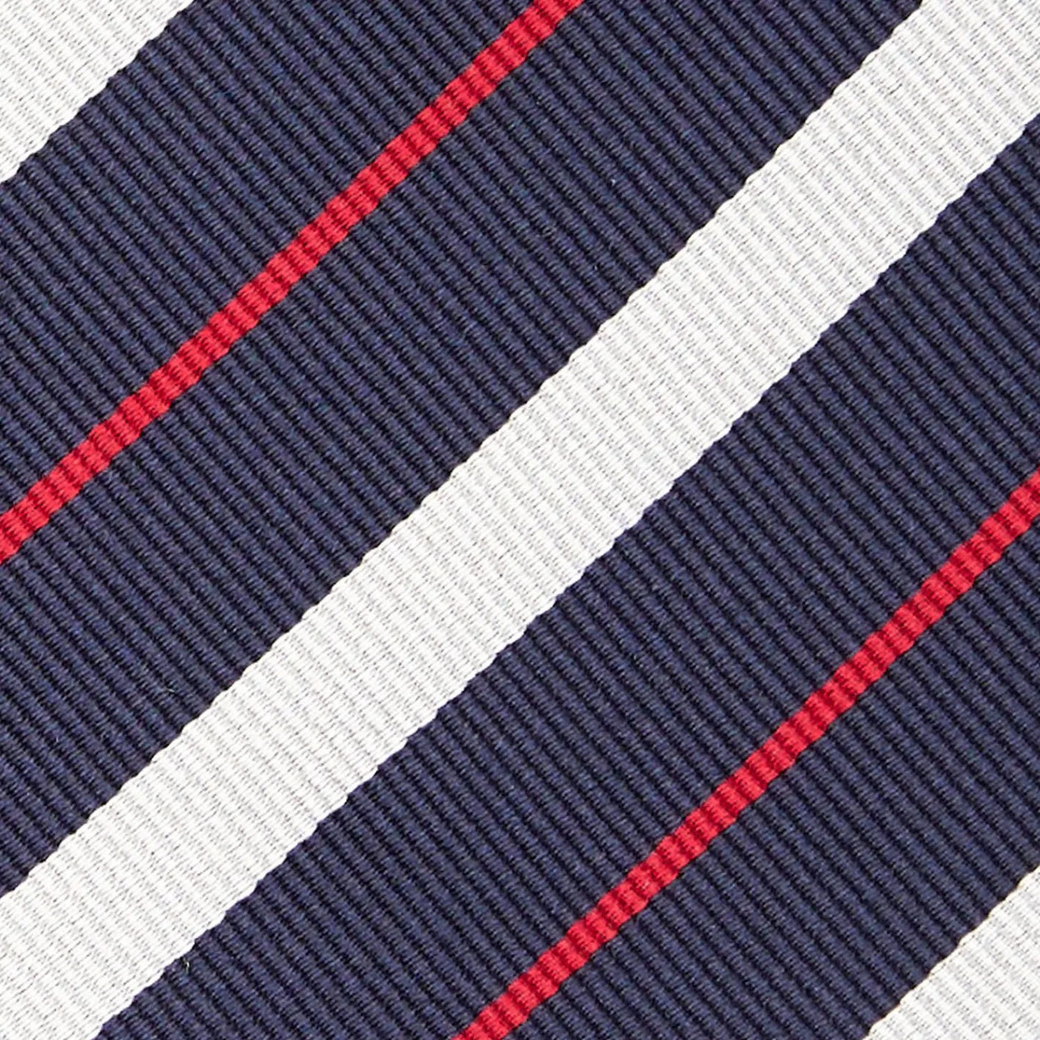 Dark Blue Sartorial Striped Silk Tie>E.Marinella Flash Sale