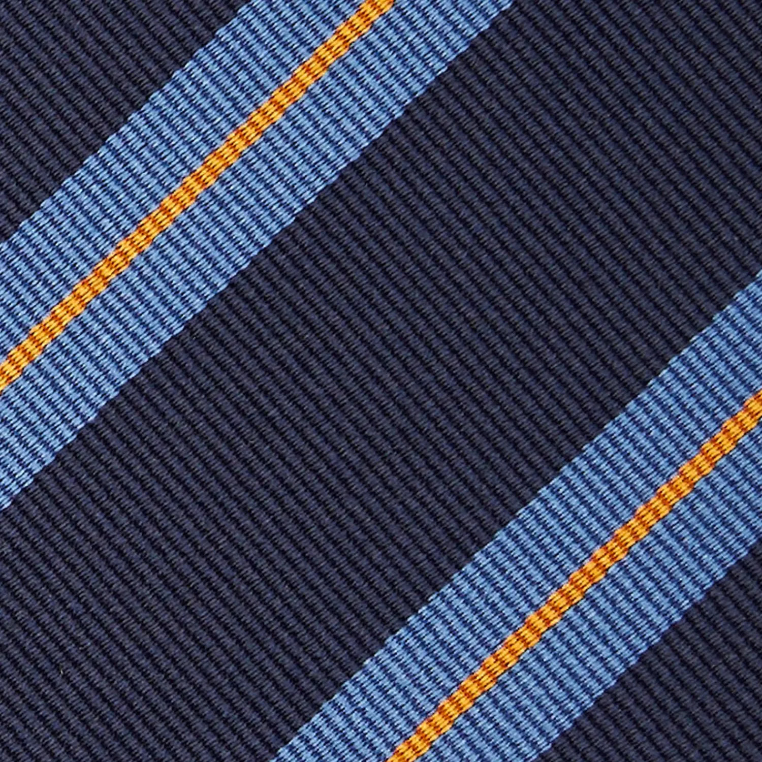 Dark Blue Sartorial Striped Silk Tie>E.Marinella Best Sale