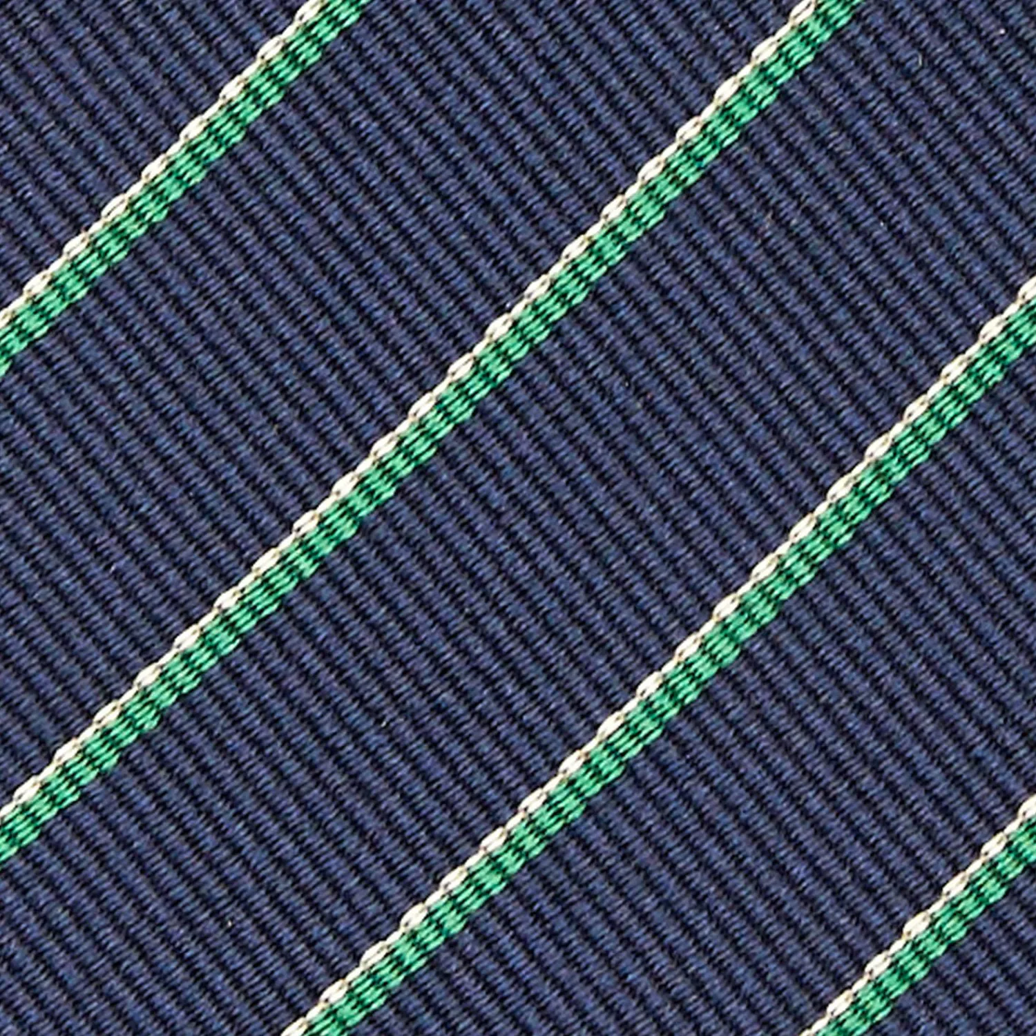 Dark Blue Sartorial Striped Tie>E.Marinella Fashion