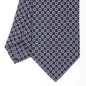 Dark Blue Sartorial Tie - Small Designs>E.Marinella Hot