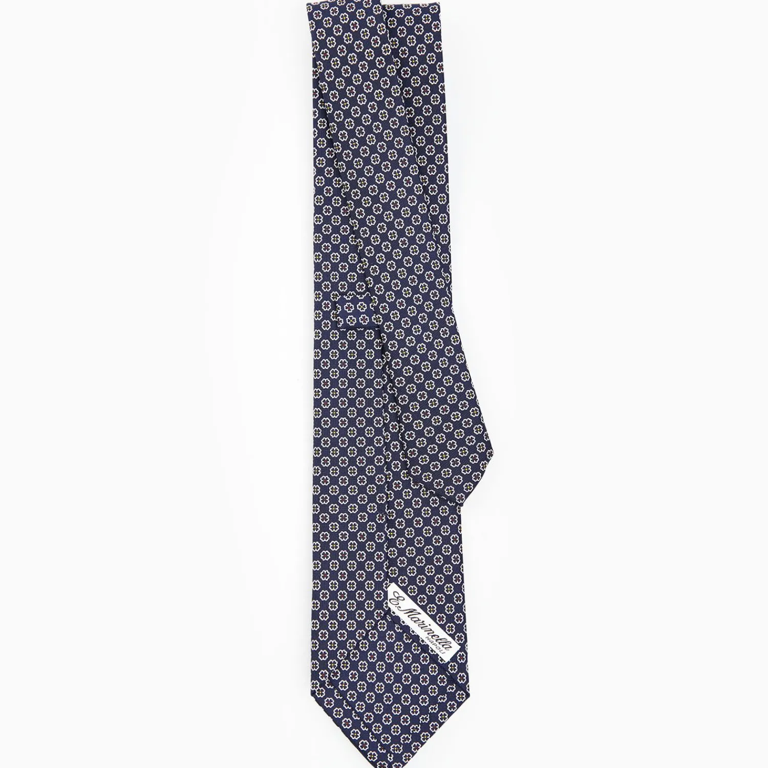Dark Blue Sartorial Tie - Small Designs>E.Marinella Hot