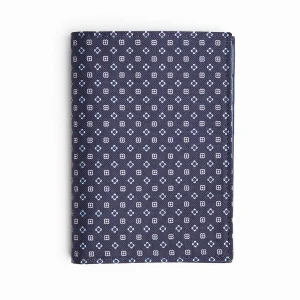 Dark Blue Vertical Wallet In Silk And Leather>E.Marinella Flash Sale