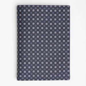 Dark Blue Vertical Wallet In Silk And Leather>E.Marinella Best Sale
