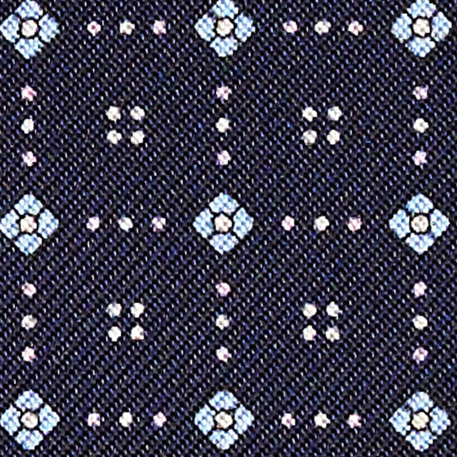 Dark Blue Vertical Wallet In Silk And Leather>E.Marinella Fashion