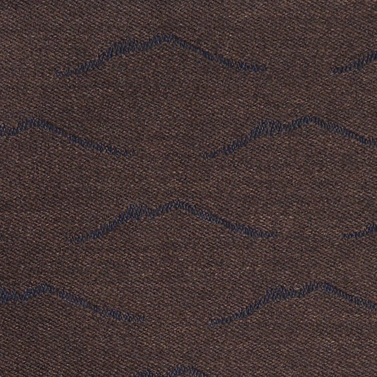 Dark Brown And Blue Wool And Silk Vesuvius Scarf>E.Marinella Clearance