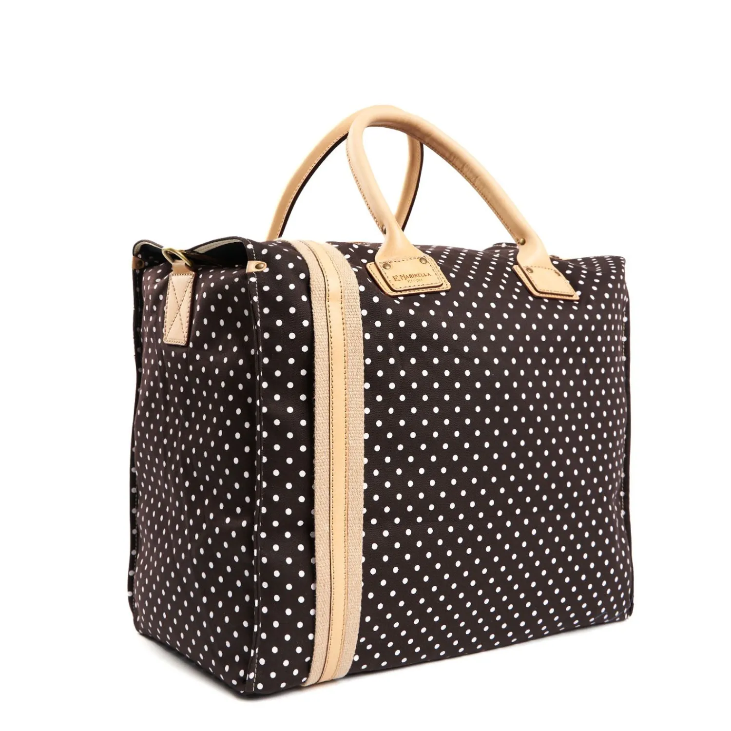 Dark Brown Decostructed Weekend Bag>E.Marinella Best Sale