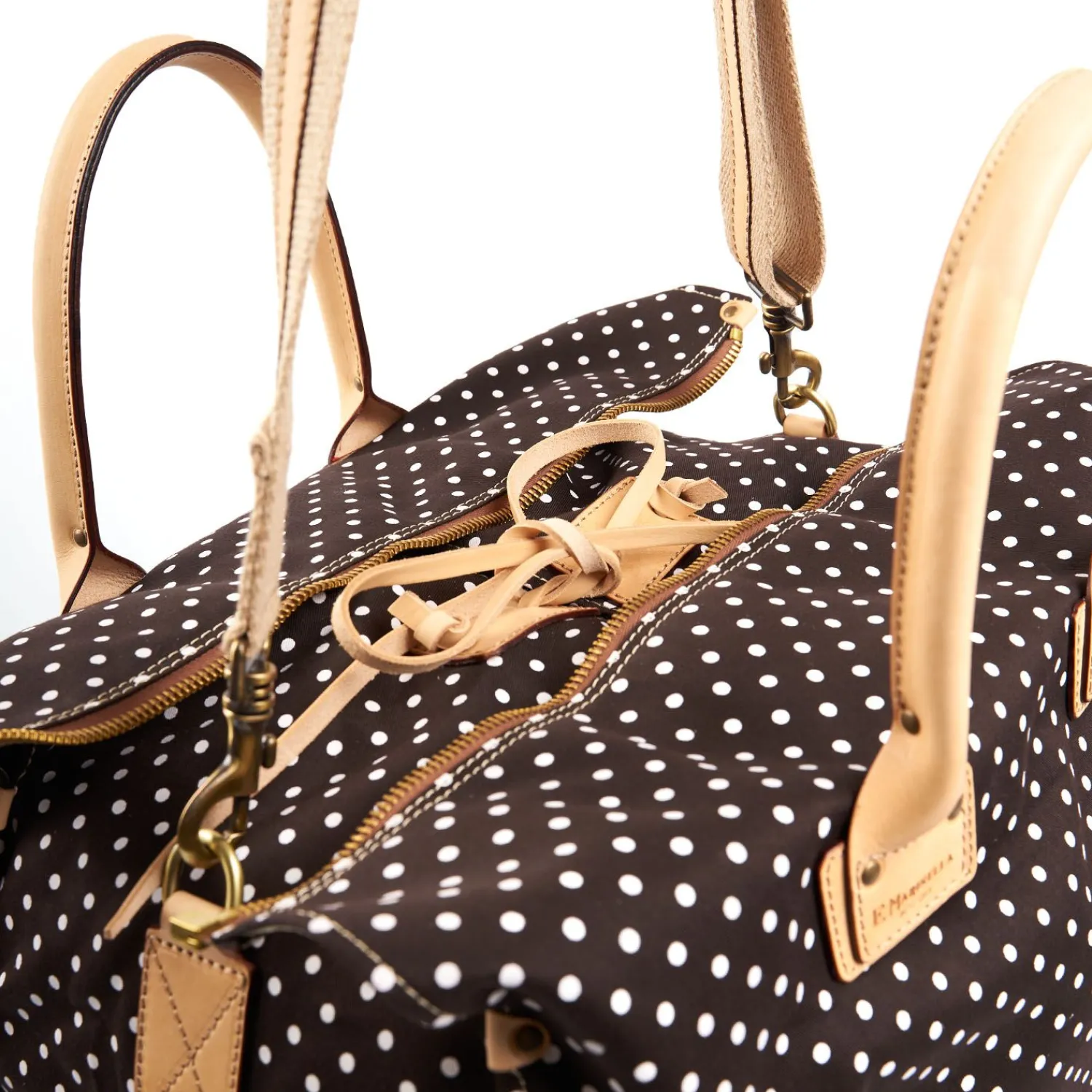 Dark Brown Decostructed Weekend Bag>E.Marinella Best Sale