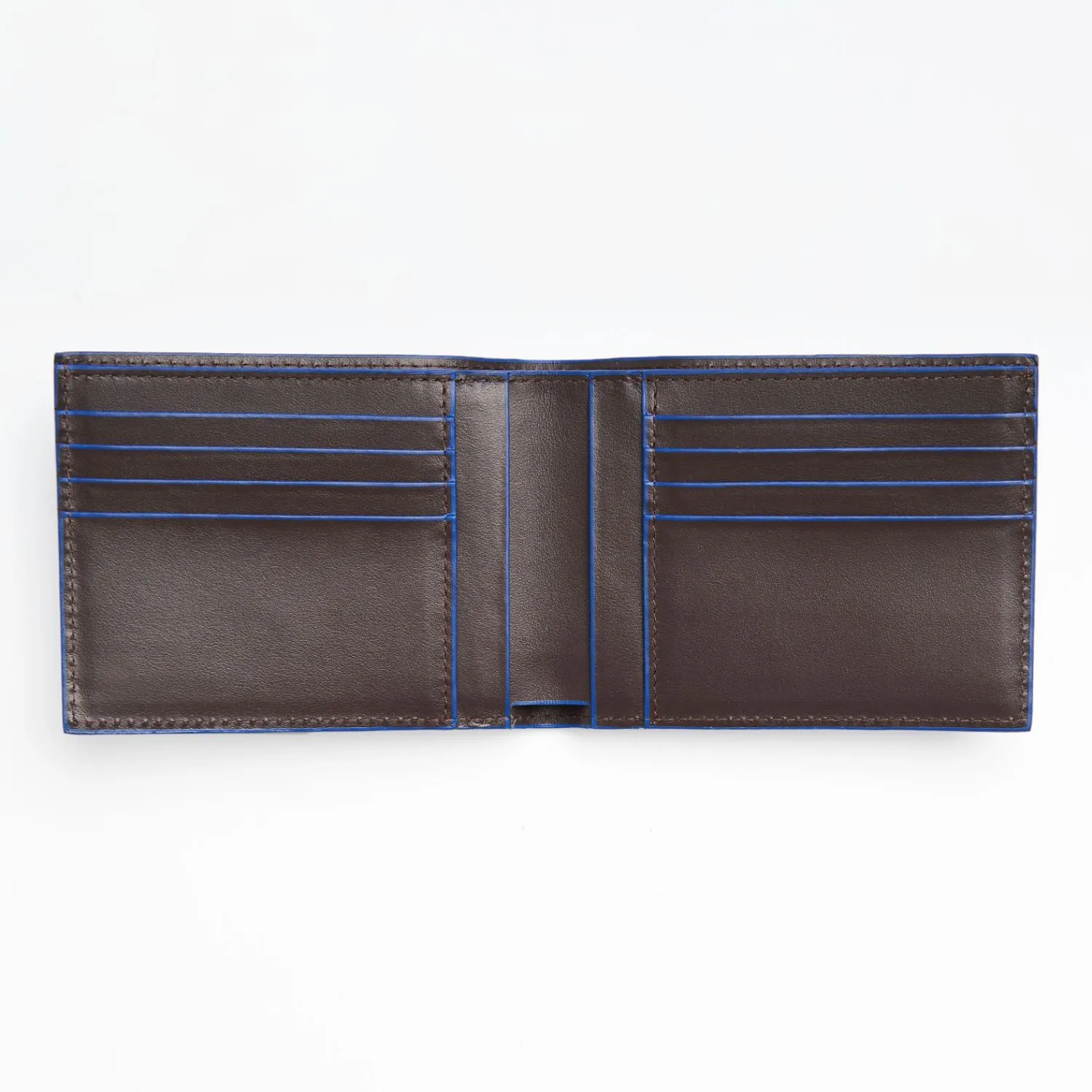 Dark Brown Leather Horizontal Wallet>E.Marinella Cheap