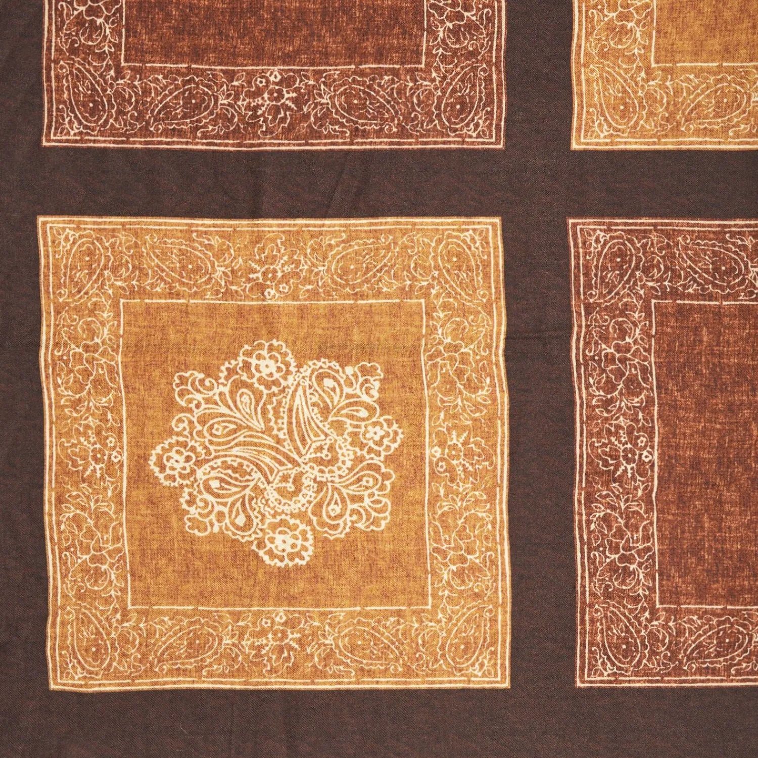 Dark Brown Wool And Silk Stole Alternate Checks>E.Marinella Outlet