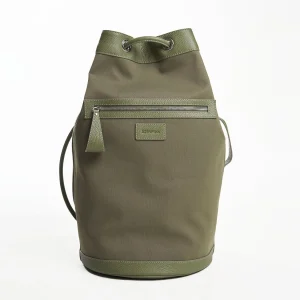 Dark Green Gian Beach Bag>E.Marinella Cheap