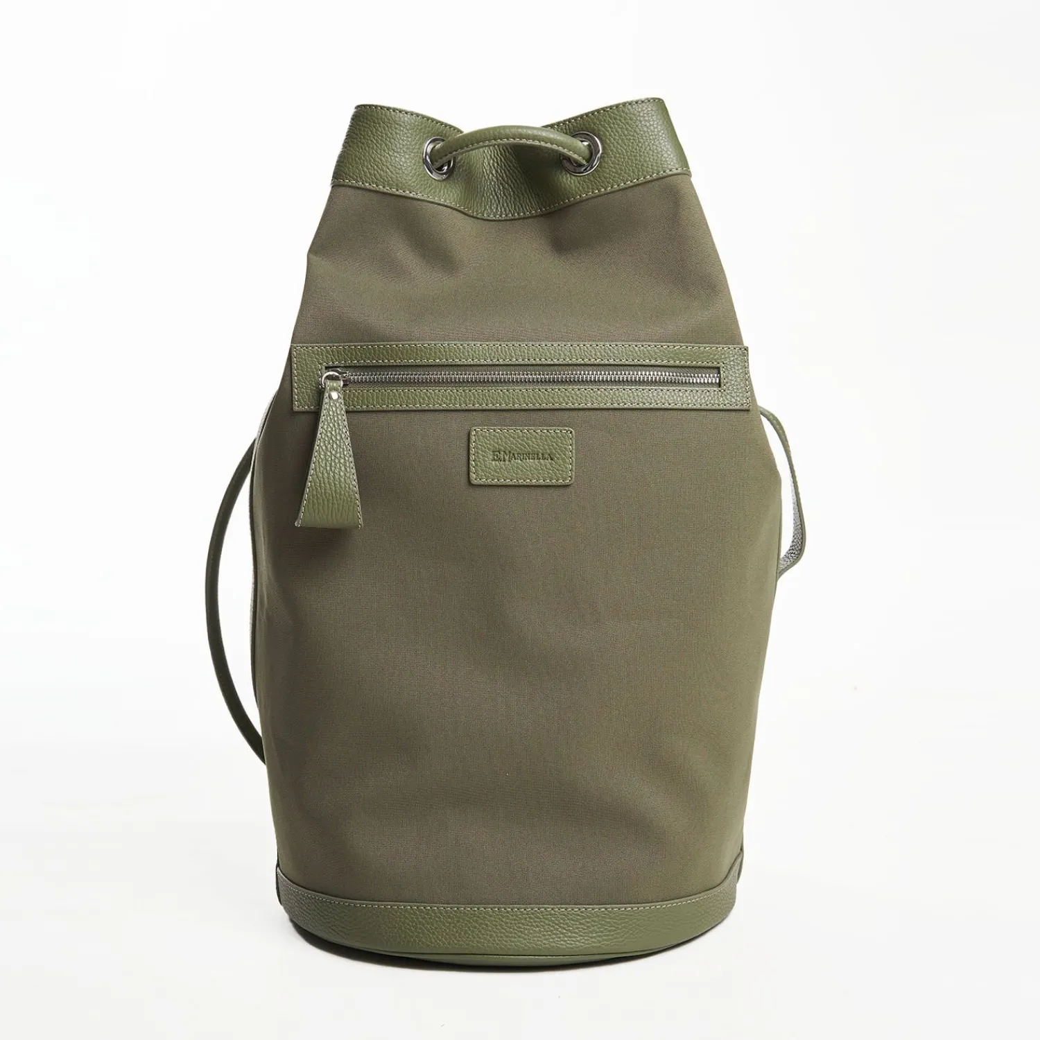 Dark Green Gian Beach Bag>E.Marinella Cheap
