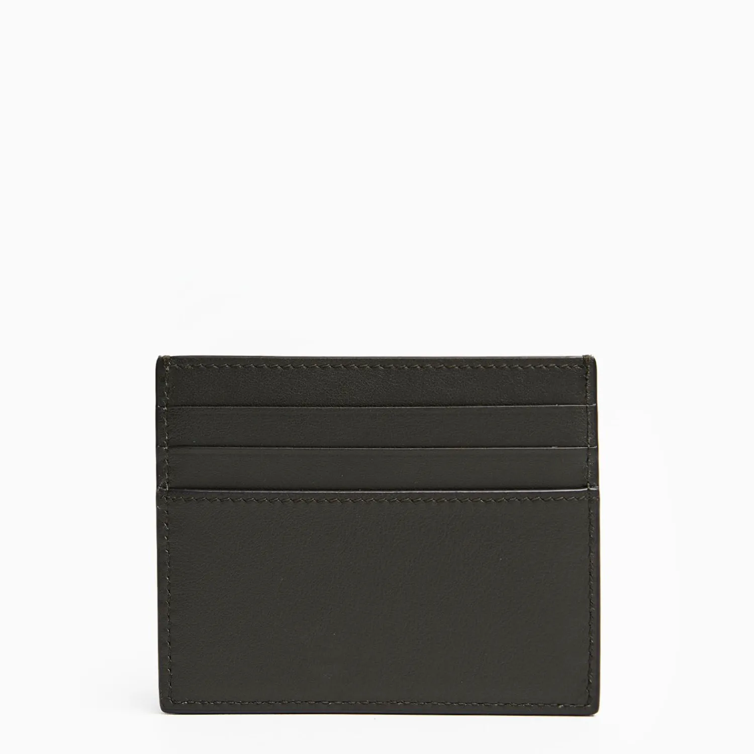 Dark Green Leather Credit Card Holder - 7 Compartments>E.Marinella Best