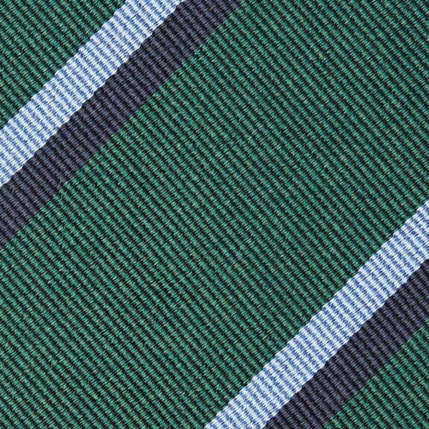 Dark Green Sartorial Striped Silk Tie>E.Marinella Outlet