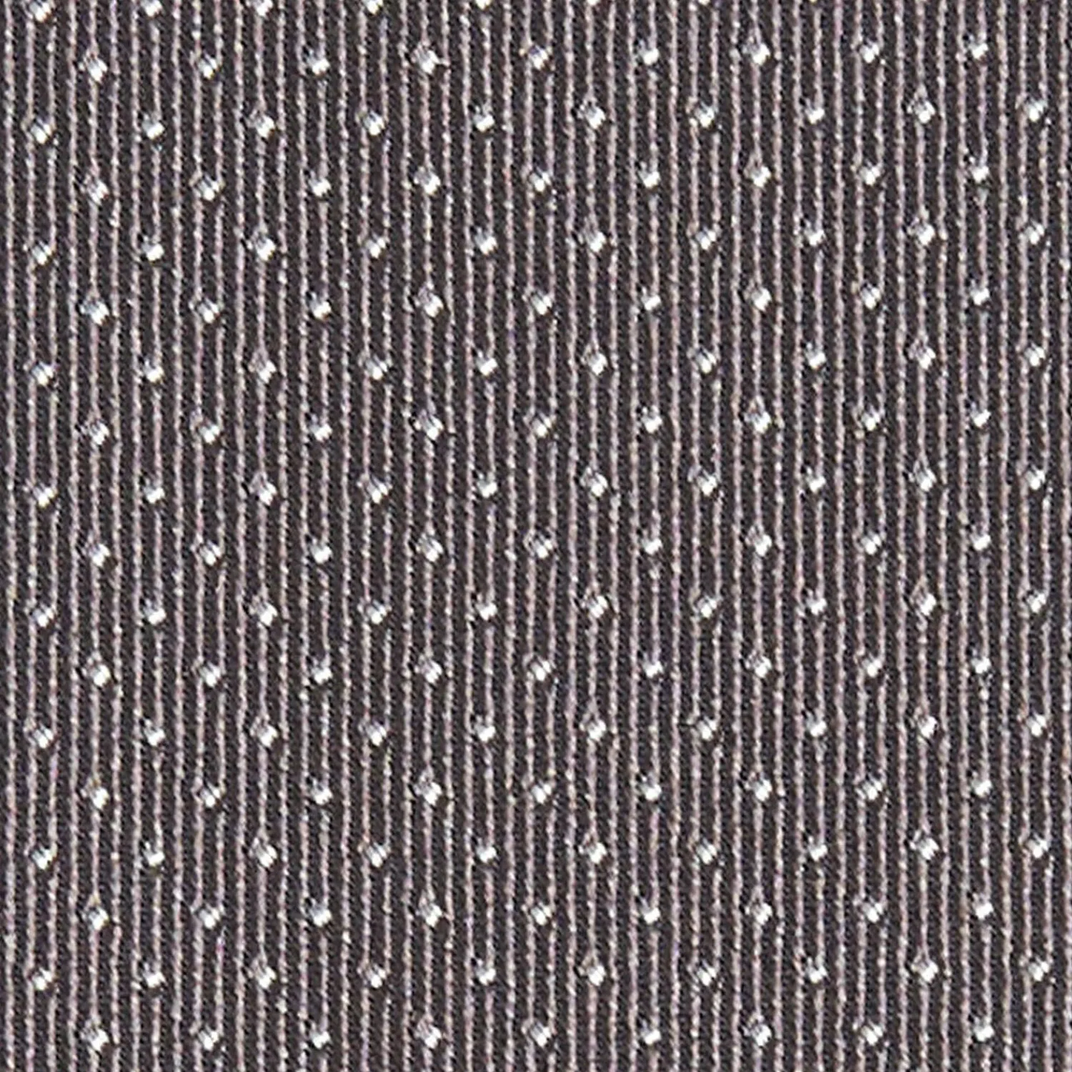 Dark Grey Ceremonial Jacquard Silk Tie - Small Polka Dot Pattern>E.Marinella Store