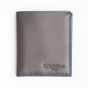 Dark Grey Leather Small Wallet>E.Marinella Cheap