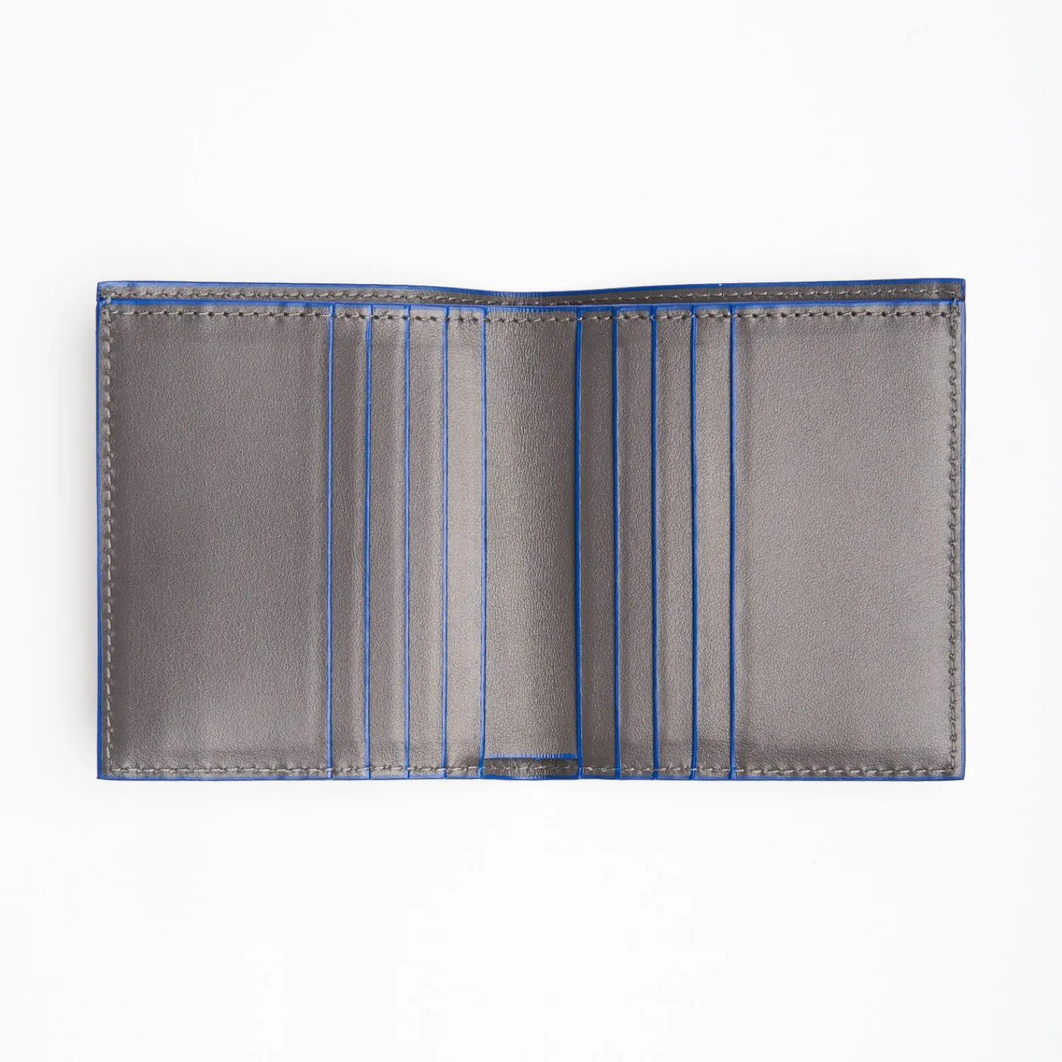 Dark Grey Leather Small Wallet>E.Marinella Cheap