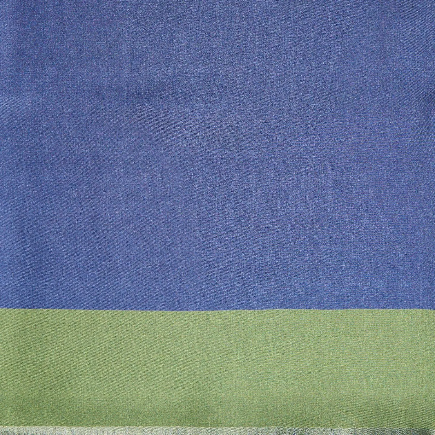 Green And Blue Double Silk Scarf>E.Marinella Fashion