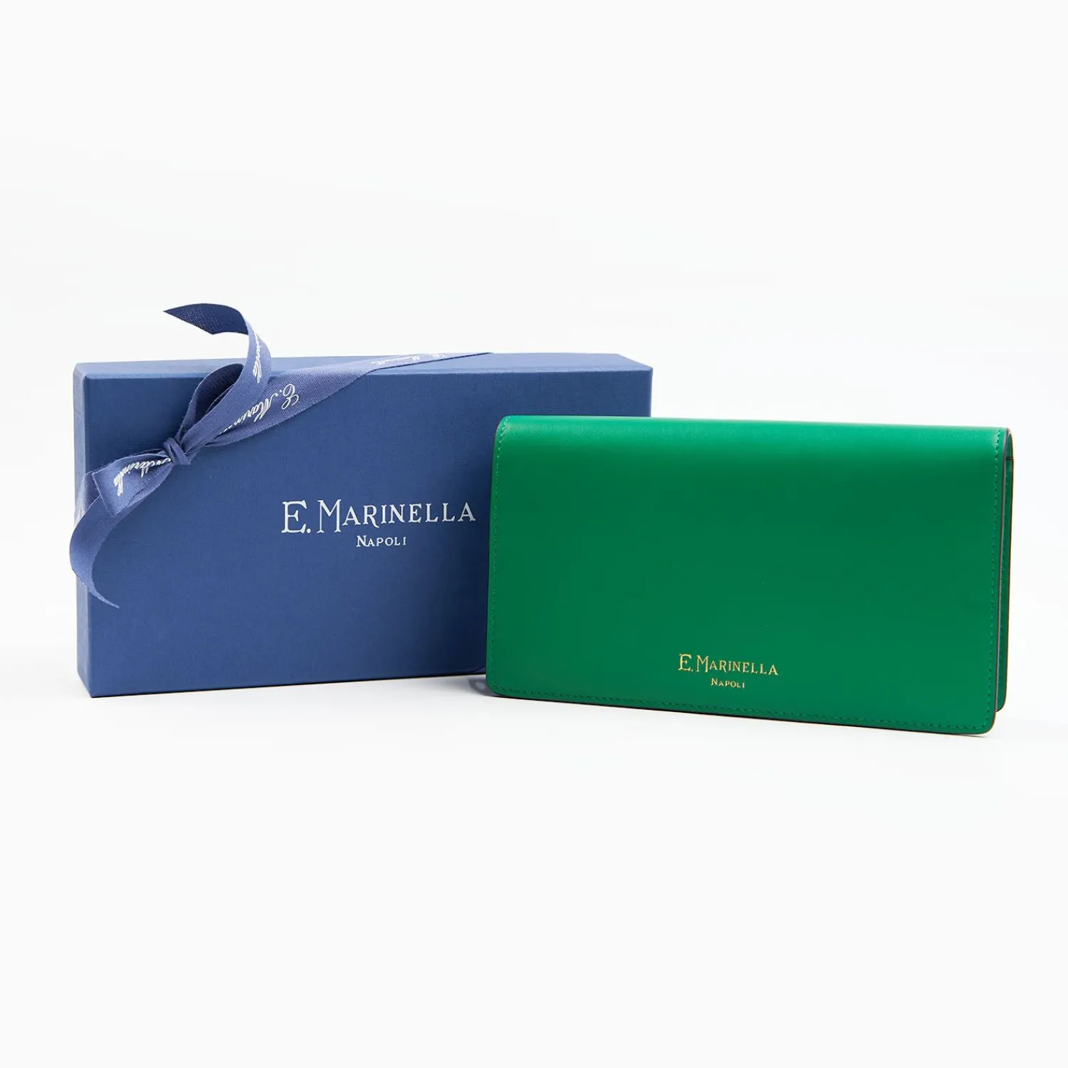 Green Big Wallet In Soft Leather>E.Marinella Fashion