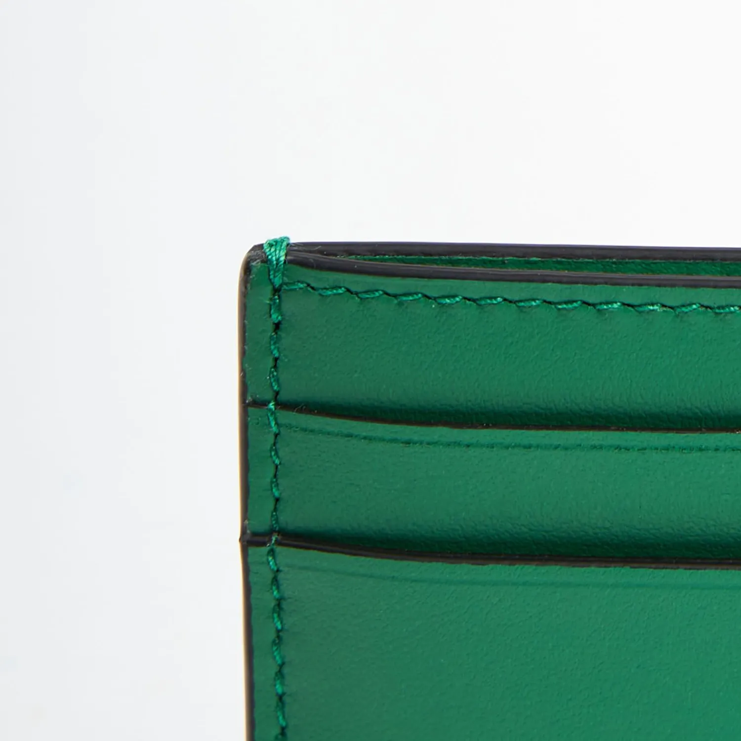 Green Small Credit Card Holder In Soft Leather>E.Marinella Flash Sale