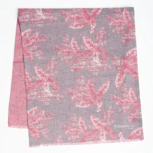 Grey And Pink Wool And Silk Scarf>E.Marinella Best