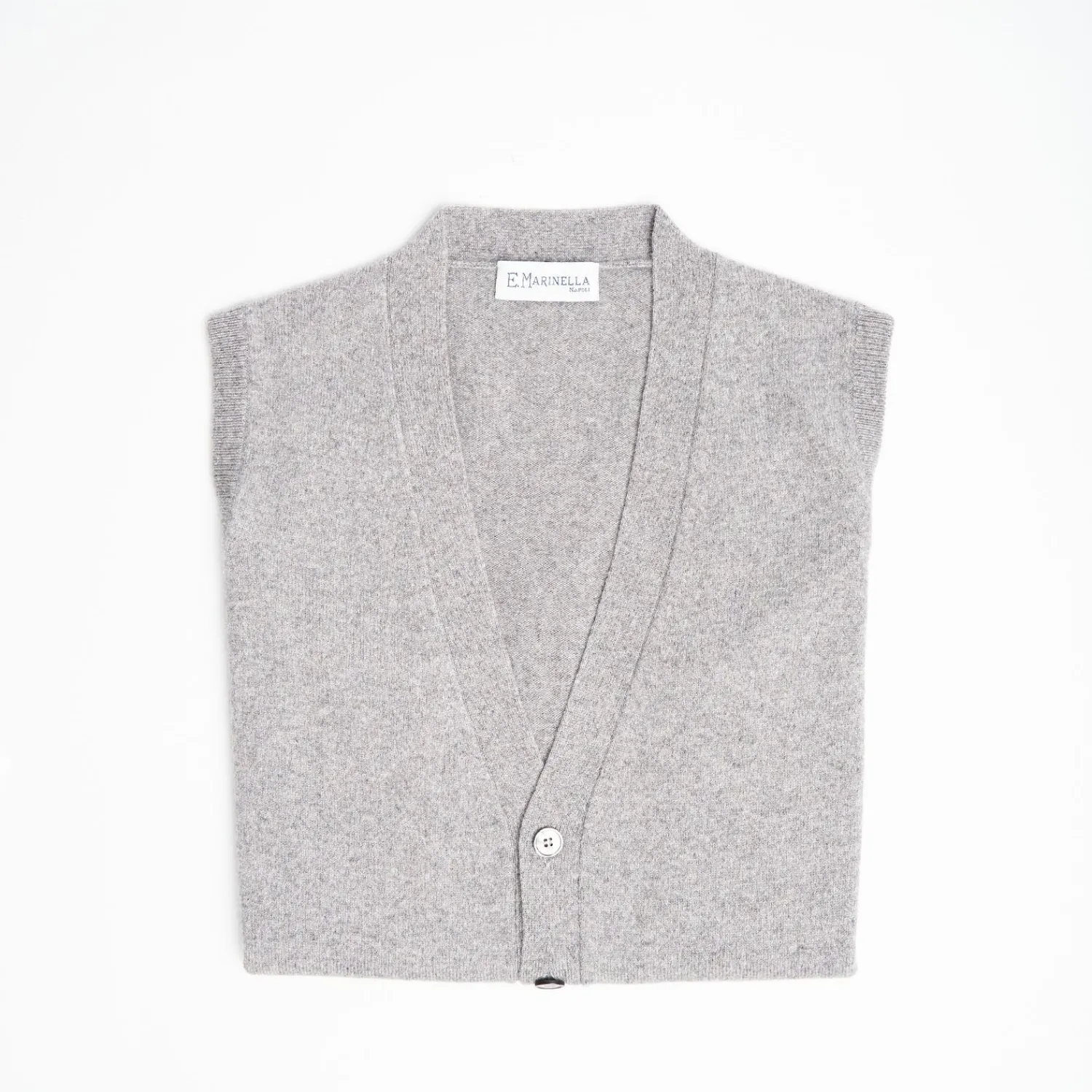 Grey Wool And Cashmere Gilet>E.Marinella Cheap
