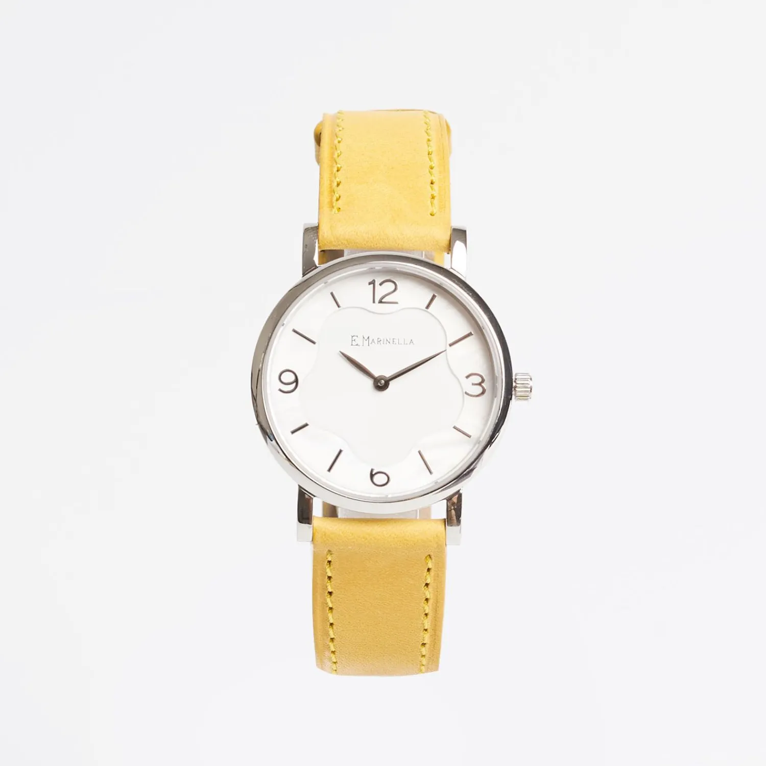 Ladies' Yellow Leather Watch>E.Marinella Hot