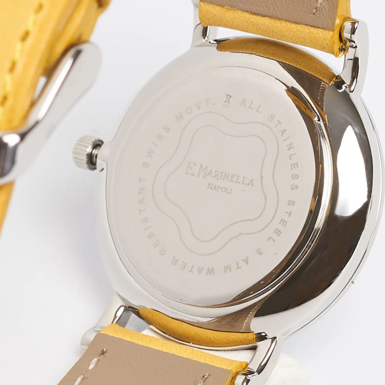 Ladies' Yellow Leather Watch>E.Marinella Hot