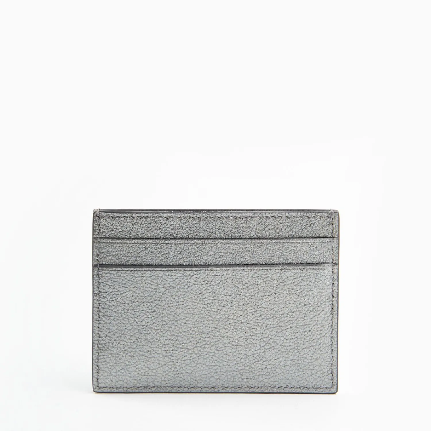 Lead Grey Small Credit Card Holder In Soft Leather>E.Marinella Cheap