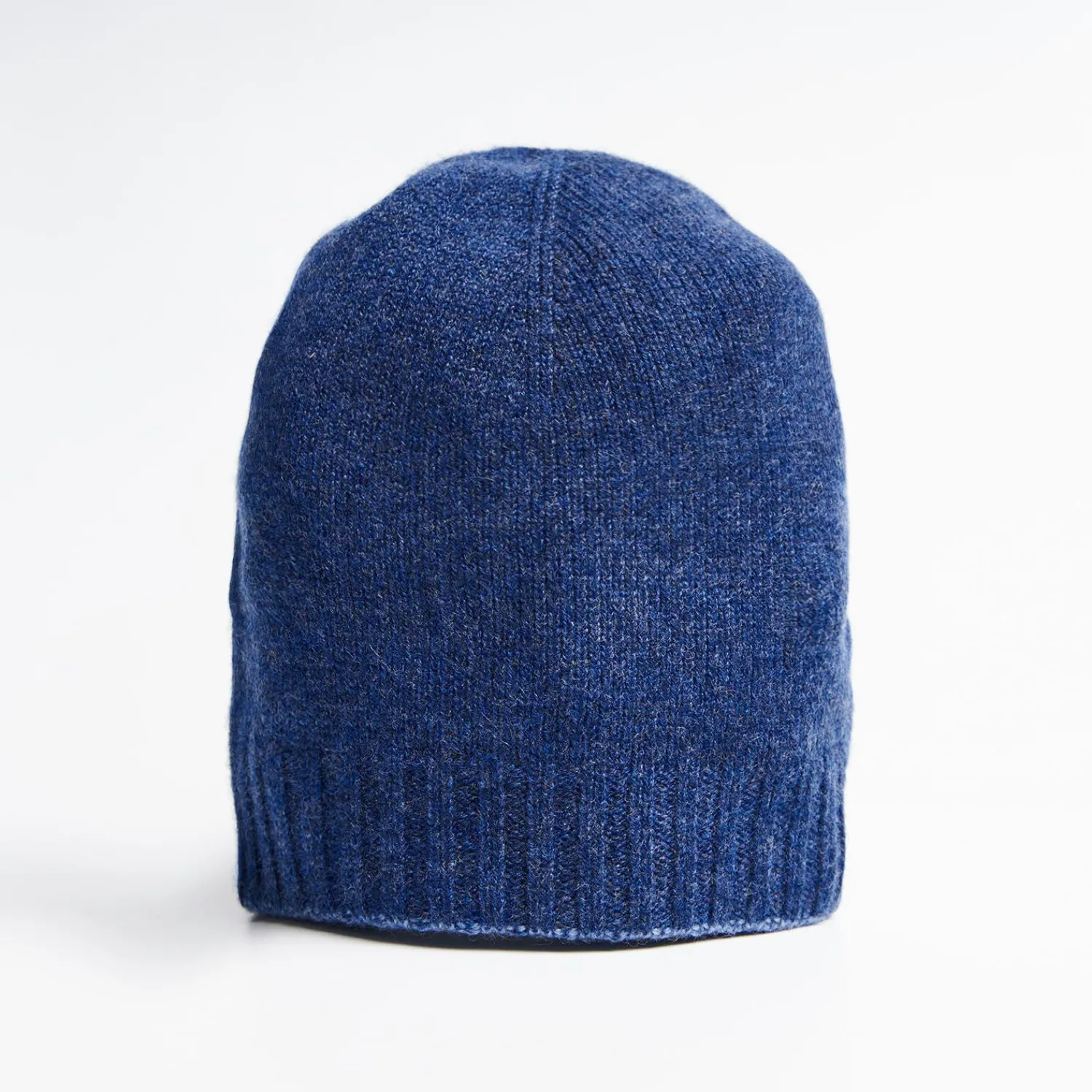 Light And Dark Blue Bicolor Cashmere Beanie>E.Marinella Online