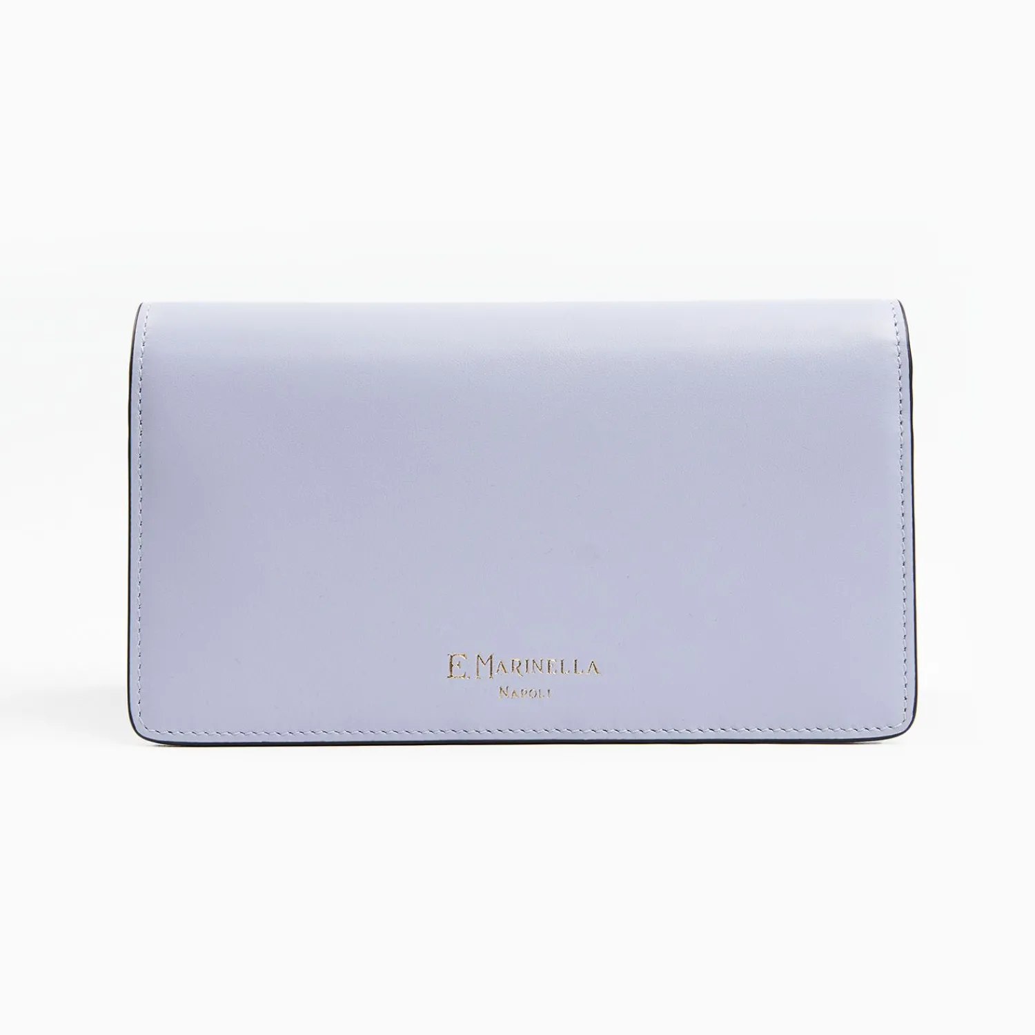 Light Blue Big Wallet In Soft Leather>E.Marinella Discount