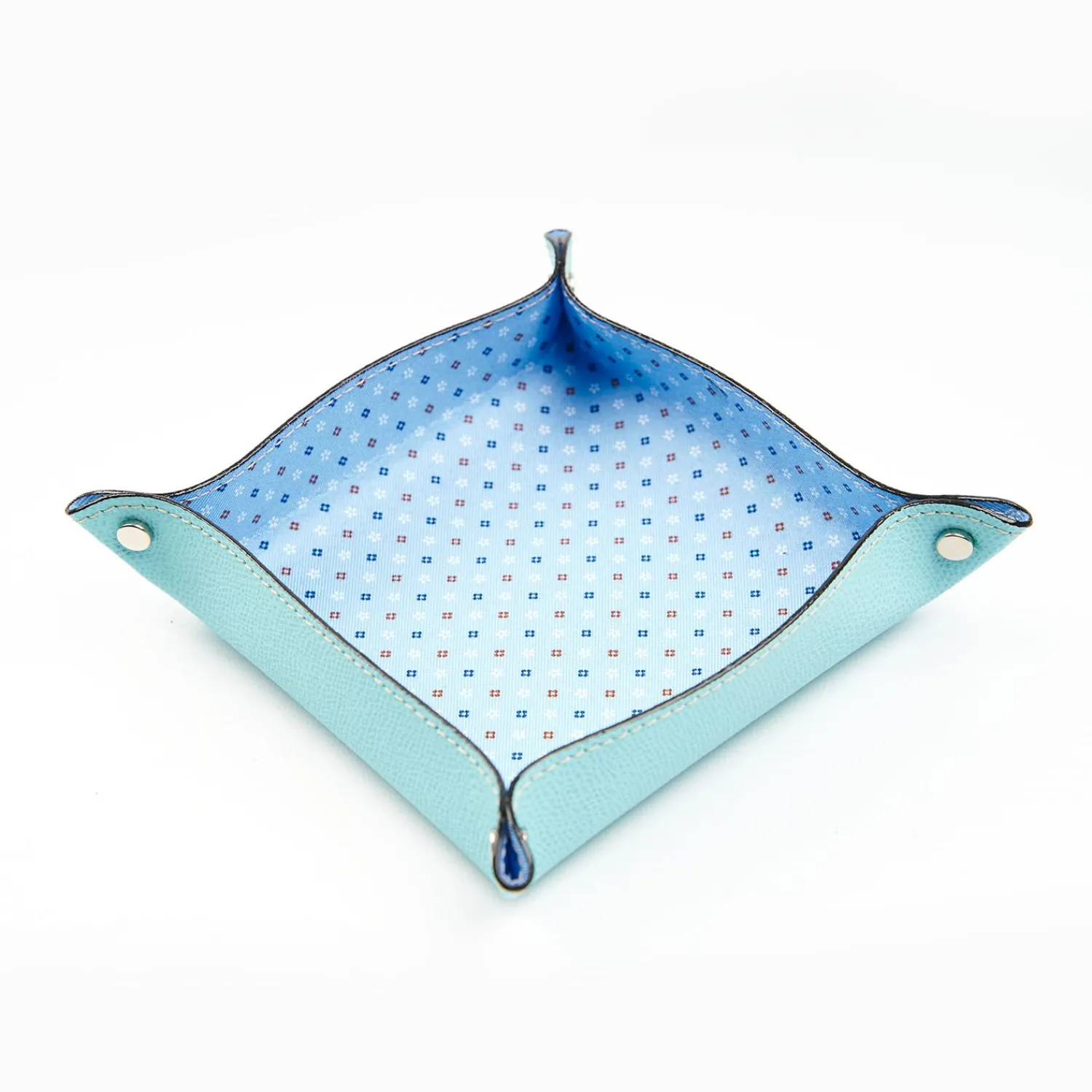Light Blue Large Leather Vide00A0Poche>E.Marinella Fashion