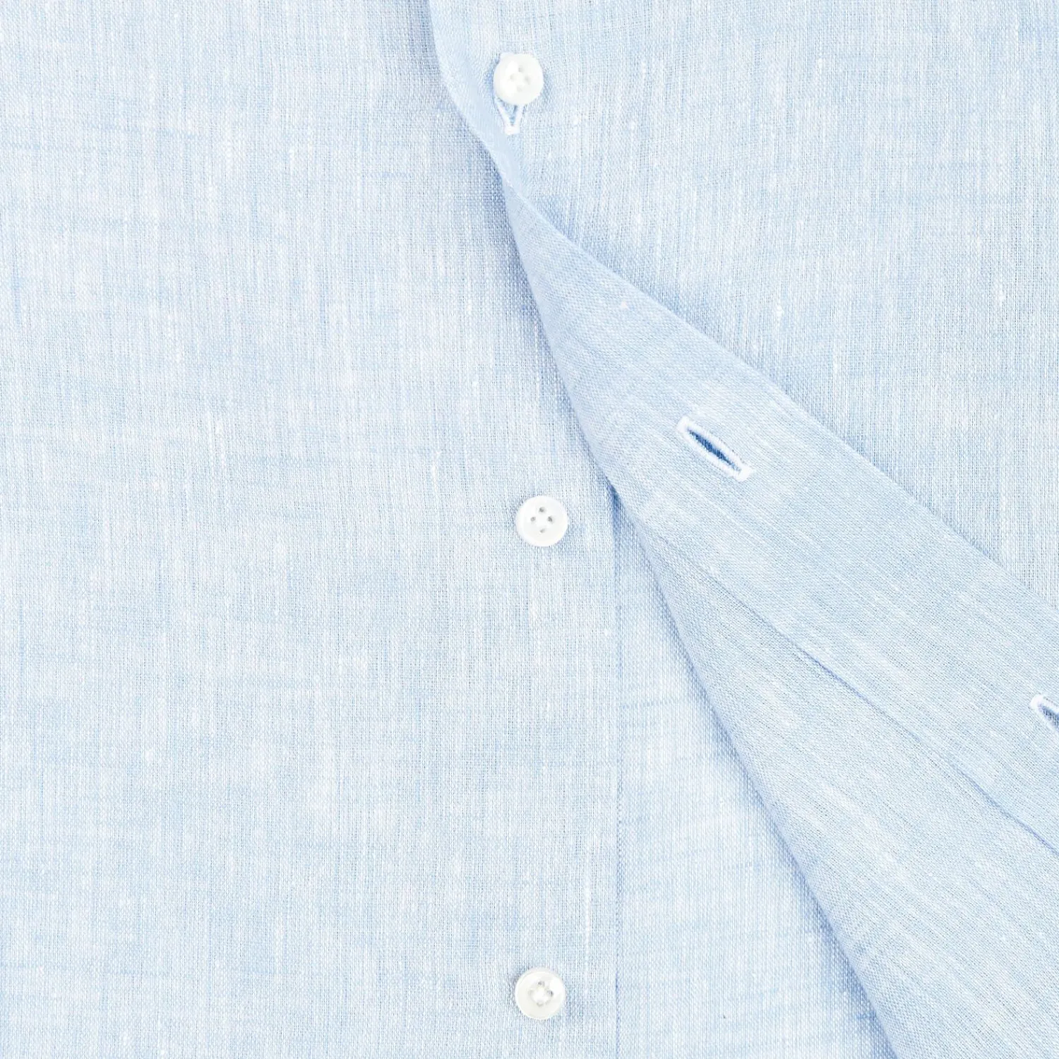 Light Blue Linen Shirt>E.Marinella New