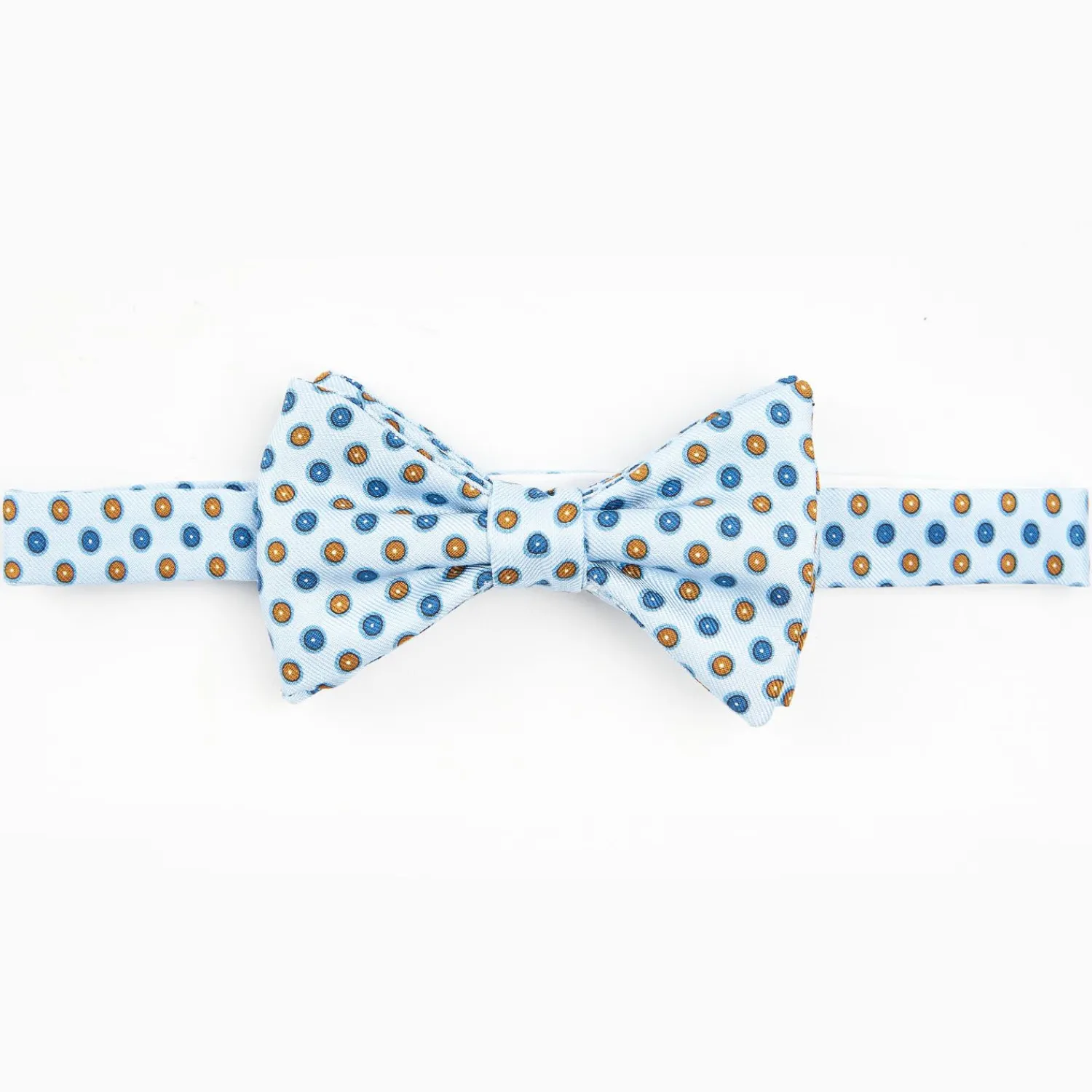Light Blue Pre-Knotted Bowtie- Small Designs>E.Marinella Hot