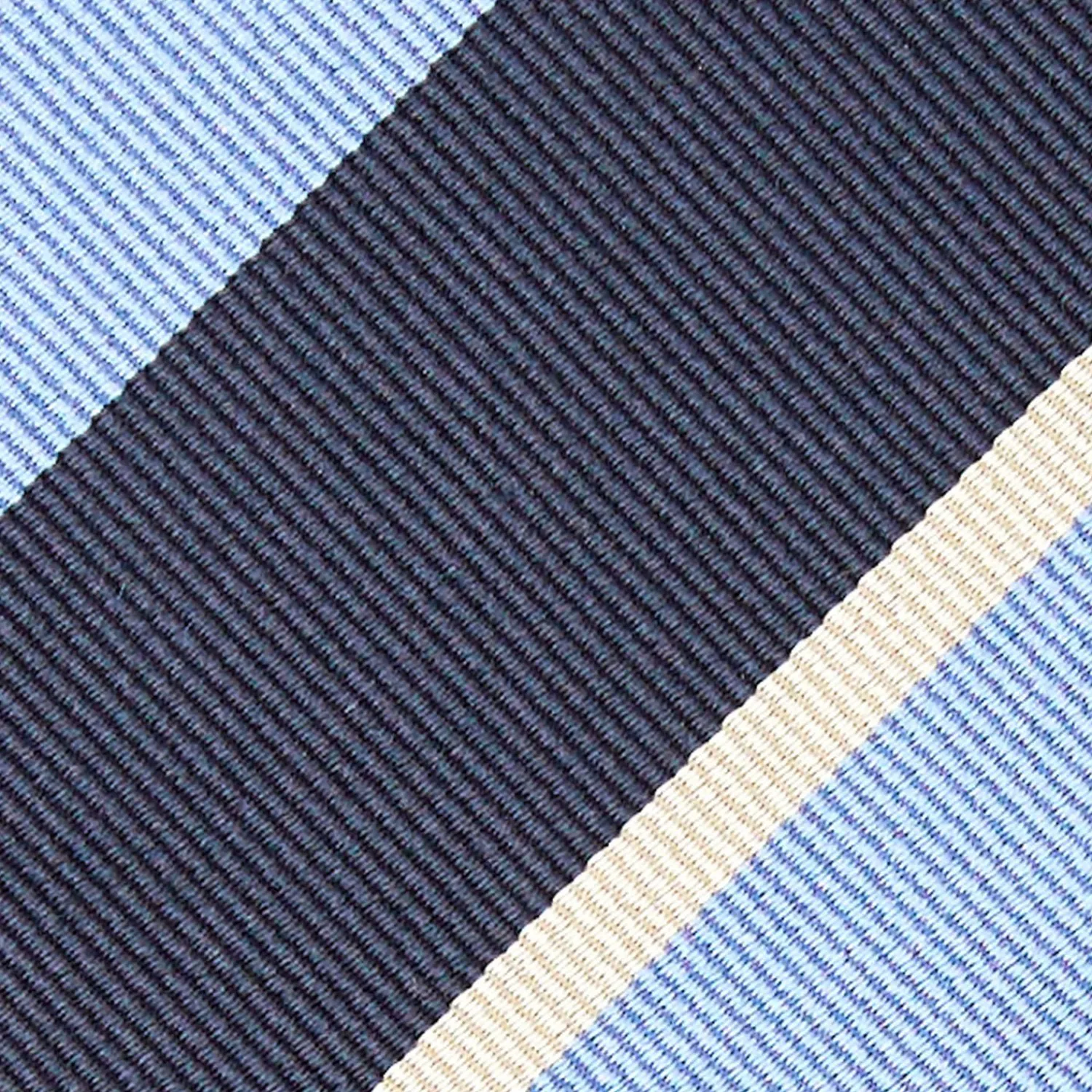Light Blue Sartorial Striped Silk Tie>E.Marinella Discount