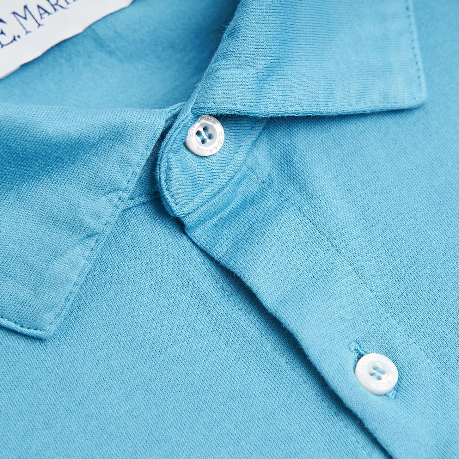 Light Blue Shirt In Jersey>E.Marinella Cheap