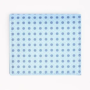 Light Blue Small Wallet In Silk And Leather>E.Marinella New