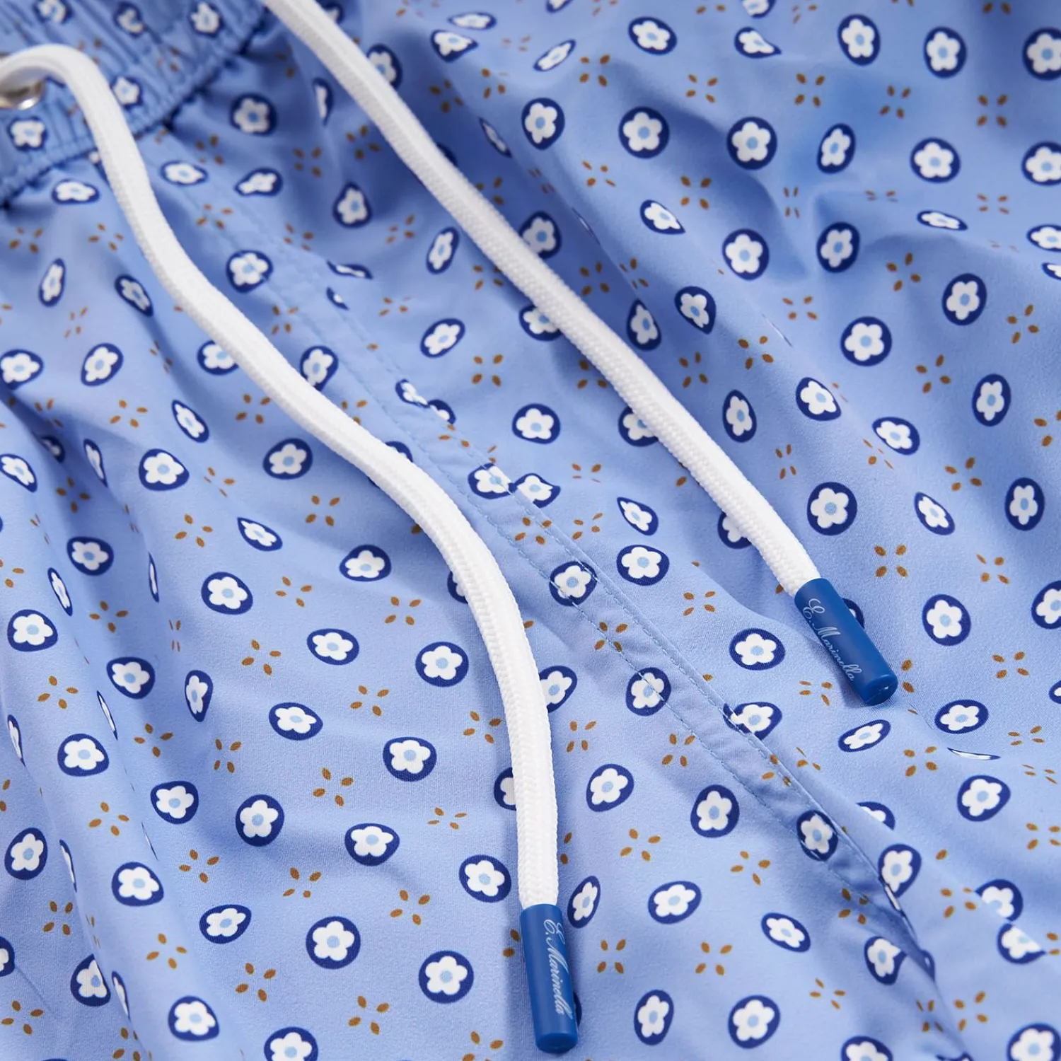 Light Blue Swim Shorts- Large Patterns>E.Marinella Outlet
