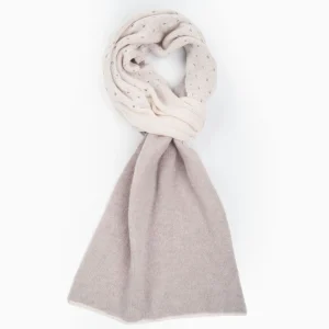 Light Brown And Beige Dots Cashmere Neck Warmer>E.Marinella Flash Sale