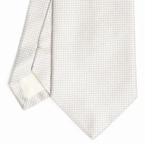 Light Grey Ceremonial Jacquard Silk Tie>E.Marinella Hot