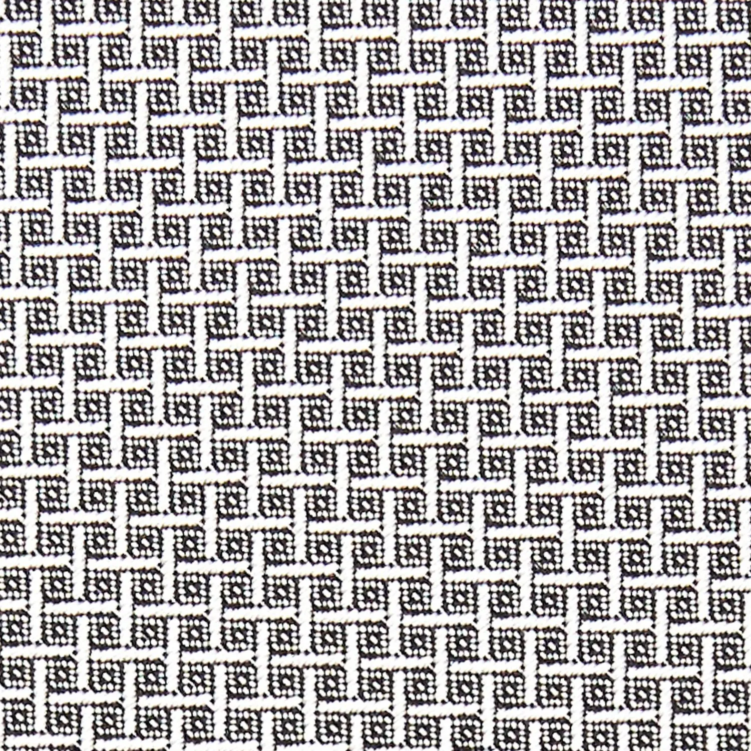 Light Grey Ceremonial Jacquard Silk Tie - Small Geometric Pattern>E.Marinella Store