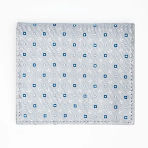 Light Grey Small Wallet In Silk And Leather>E.Marinella Best Sale